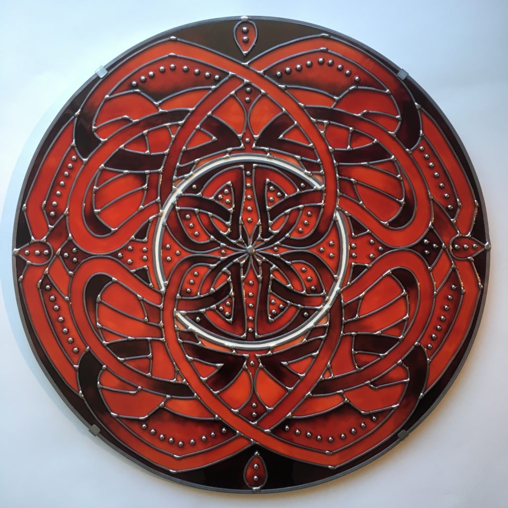 "Pin pon peur de cœur"
Thème de l’œuvre: Fuel
diamètre 60cm, 2019